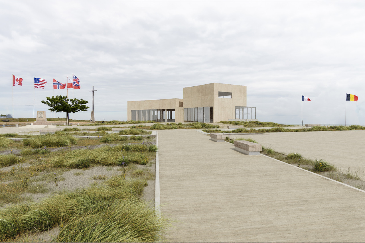 JUILLET 2024: AGAP + partenaires lauréats du concours pour l’aménagement de la Maison de la mer à Courseulles-sur-Mer (50)